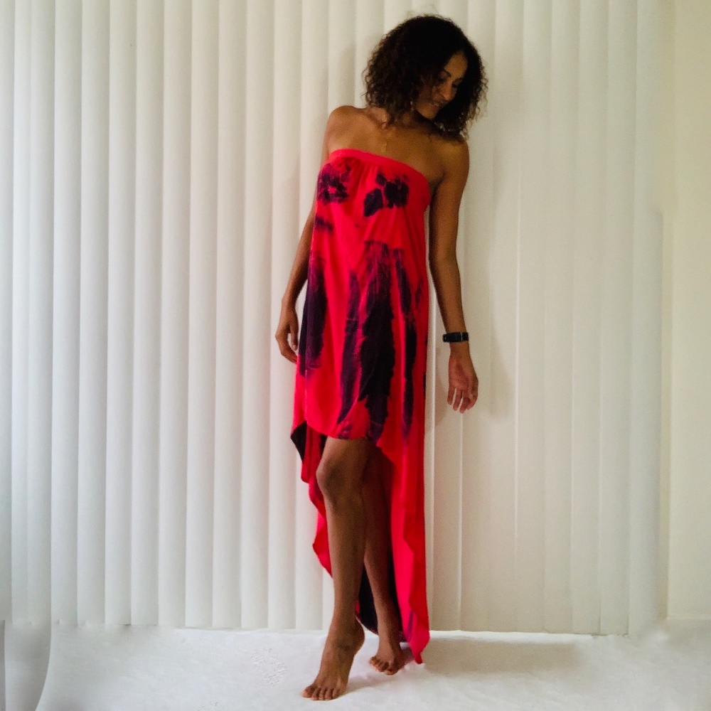 Open Back Tube Dress